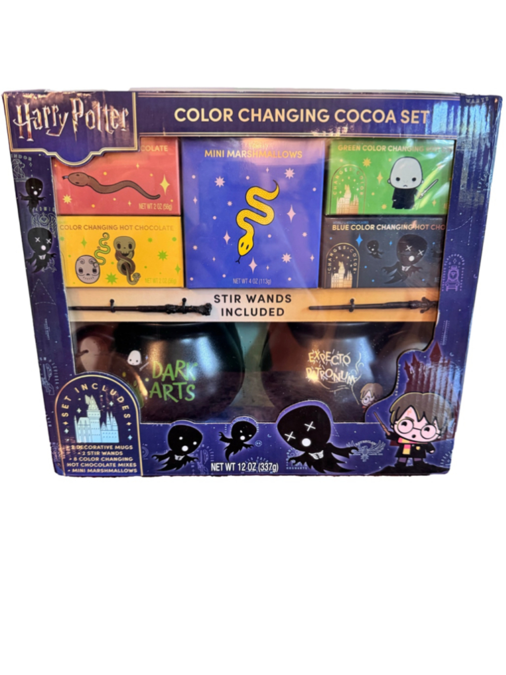 NIB Harry Potter Color Changing Cocoa Set One Size Black Multi-color